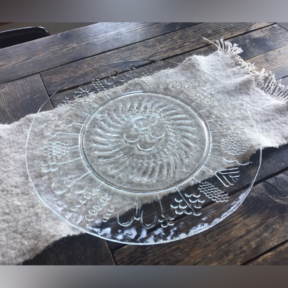 Vintage Iittala Finland 15” Flora Platter